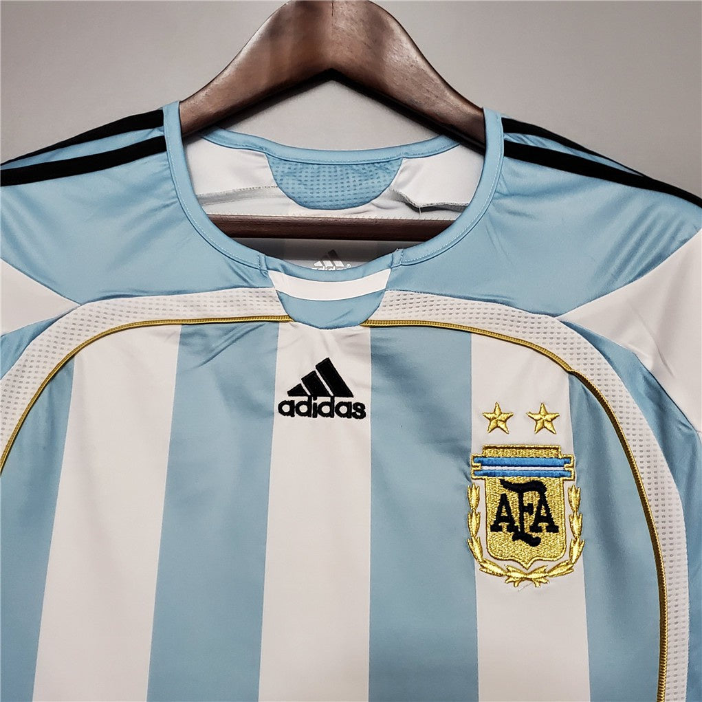 Camiseta Retro Argentina 2006 – Home Mundial | CZONE10