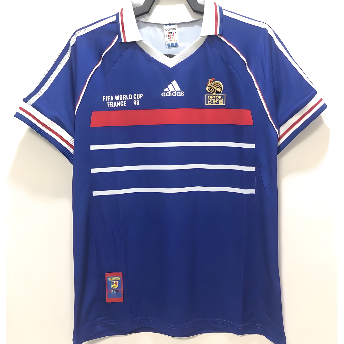 Camiseta Retro Francia 1998 – Zidane & Henry Mundial | CZONE10