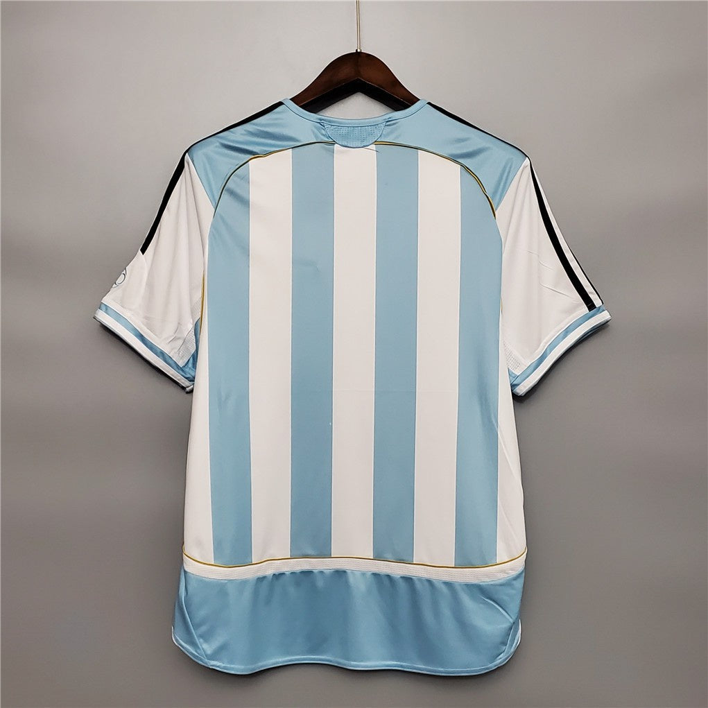 Camiseta Retro Argentina 2006 – Home Mundial | CZONE10