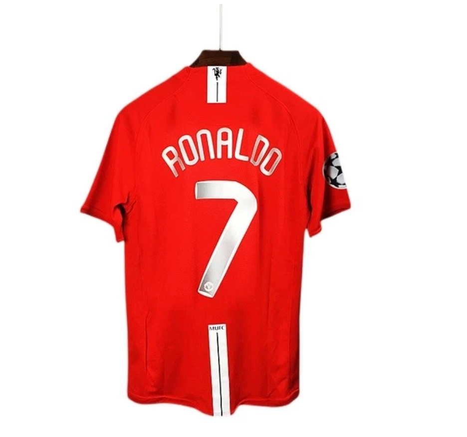 Camiseta RONALDO Retro Manchester United 07/08 – Champions League | CZONE10