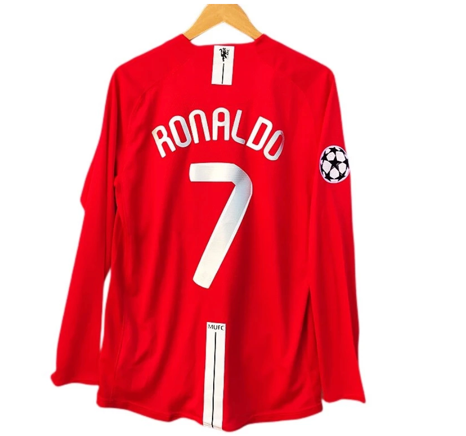 Camiseta RONALDO Retro Manchester United 07/08 – Champions League | CZONE10