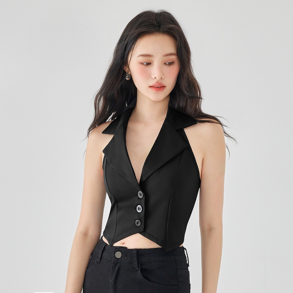 Top en V para Mujer