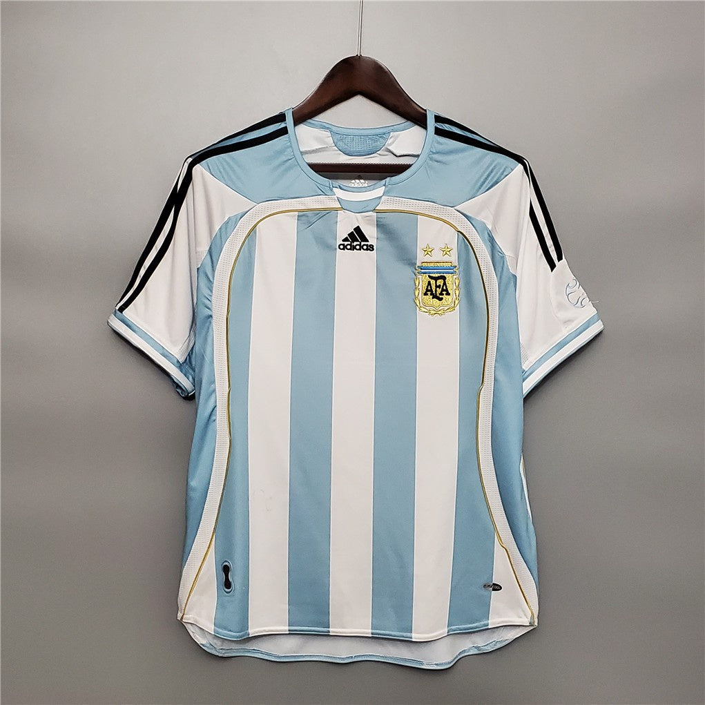 Camiseta Retro Argentina 2006 – Home Mundial | CZONE10