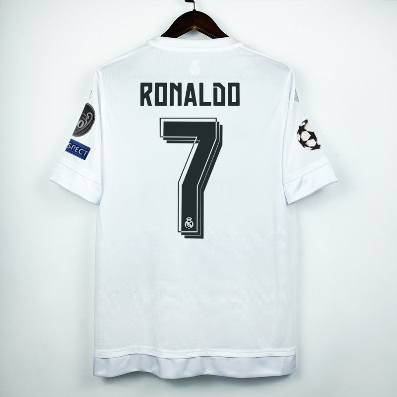 Camiseta Real Madrid Fly Emirates Blanca – Edición Clásica | CZONE10