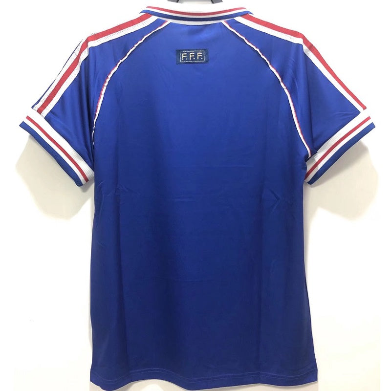 Camiseta Retro Francia 1998 – Zidane & Henry Mundial | CZONE10