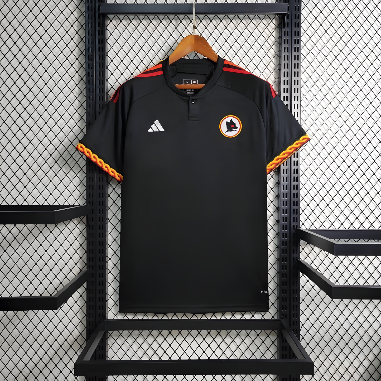 Camiseta Roma Wolves Negra – Edición Especial Unisex | CZONE10