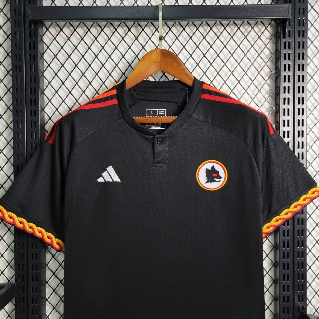 Camiseta Roma Wolves Negra – Edición Especial Unisex | CZONE10