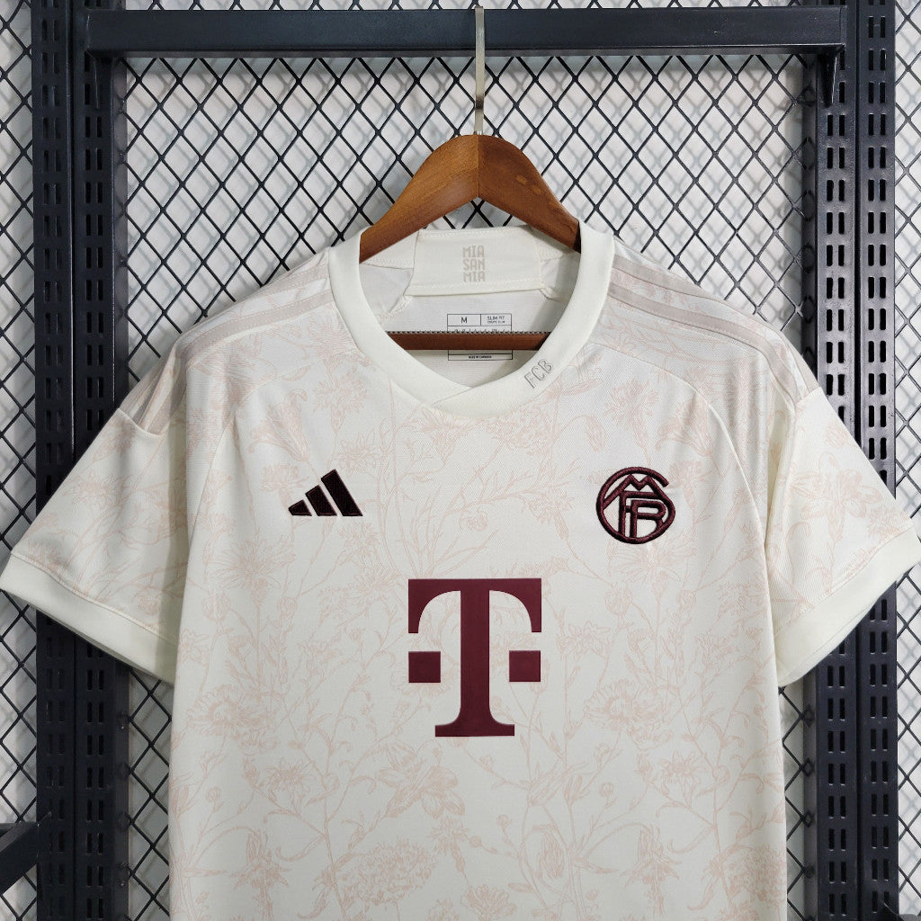 Camiseta Bayern Munich 23/24 Tercera Blanca Unisex | CZONE10