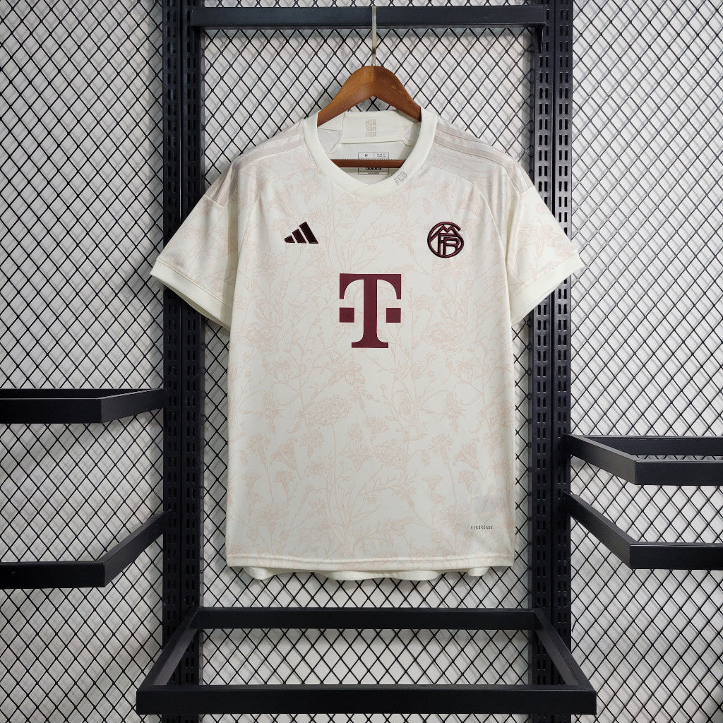 Camiseta Bayern Munich 23/24 Tercera Blanca Unisex | CZONE10