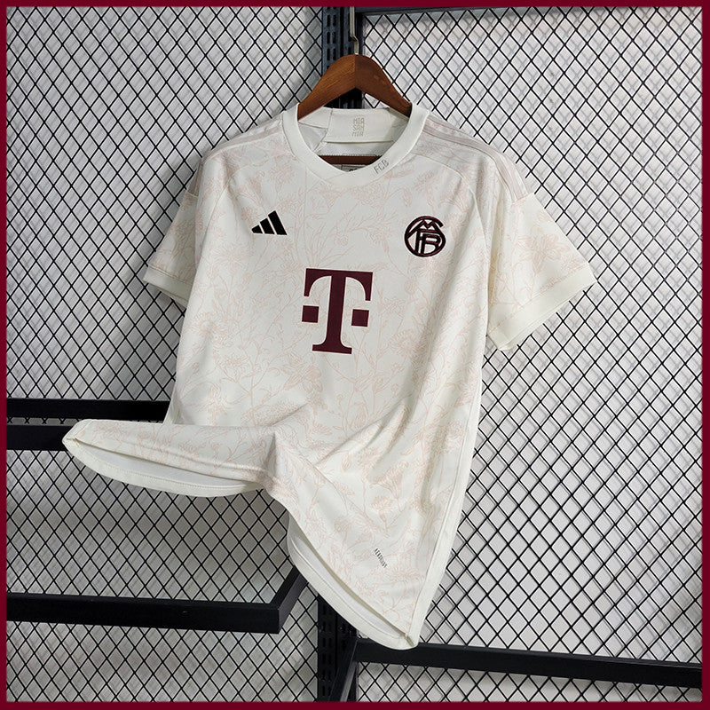 Camiseta Bayern Munich 23/24 Tercera Blanca Unisex | CZONE10