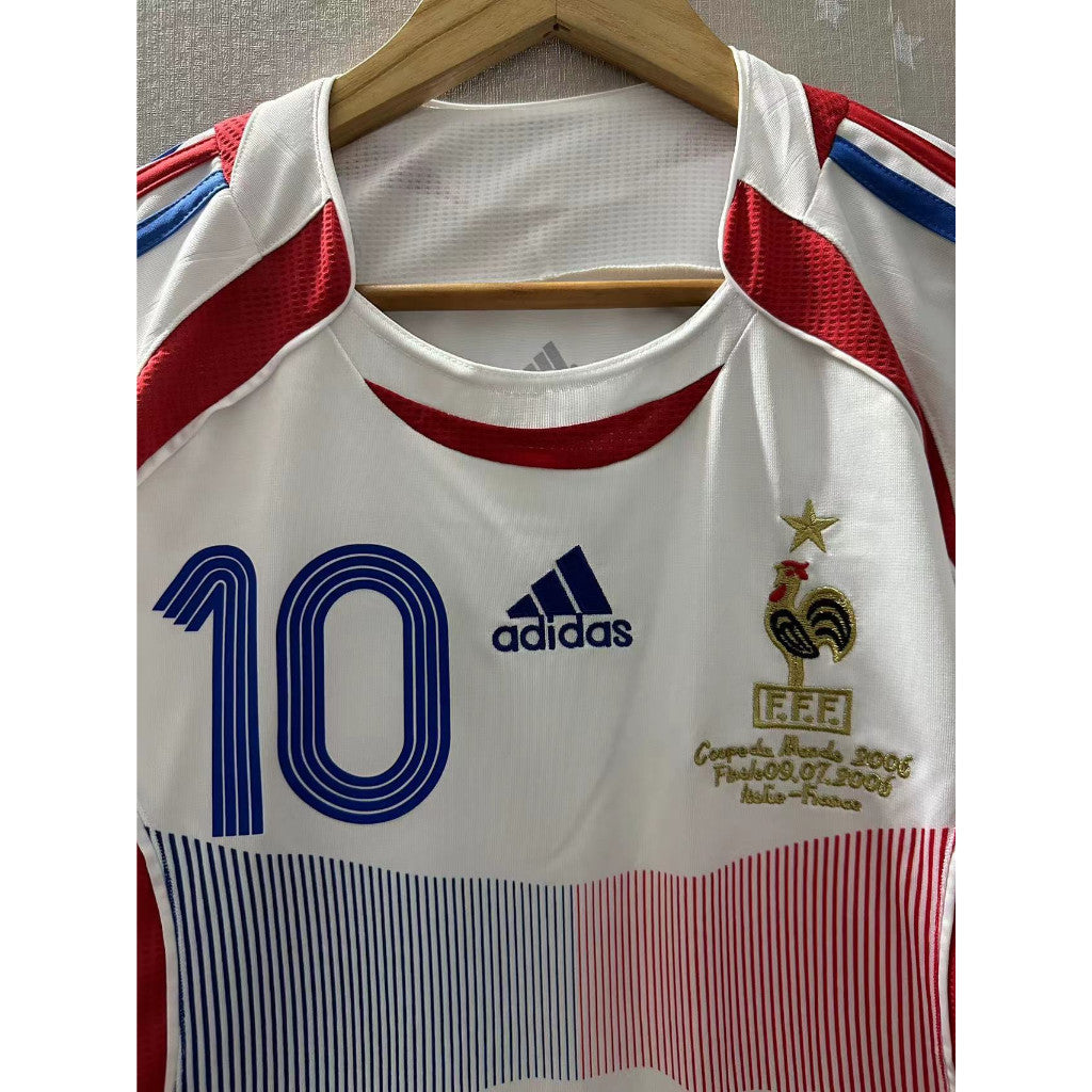 Camiseta Retro Francia 2006 ZIDANE #10 - Hombre