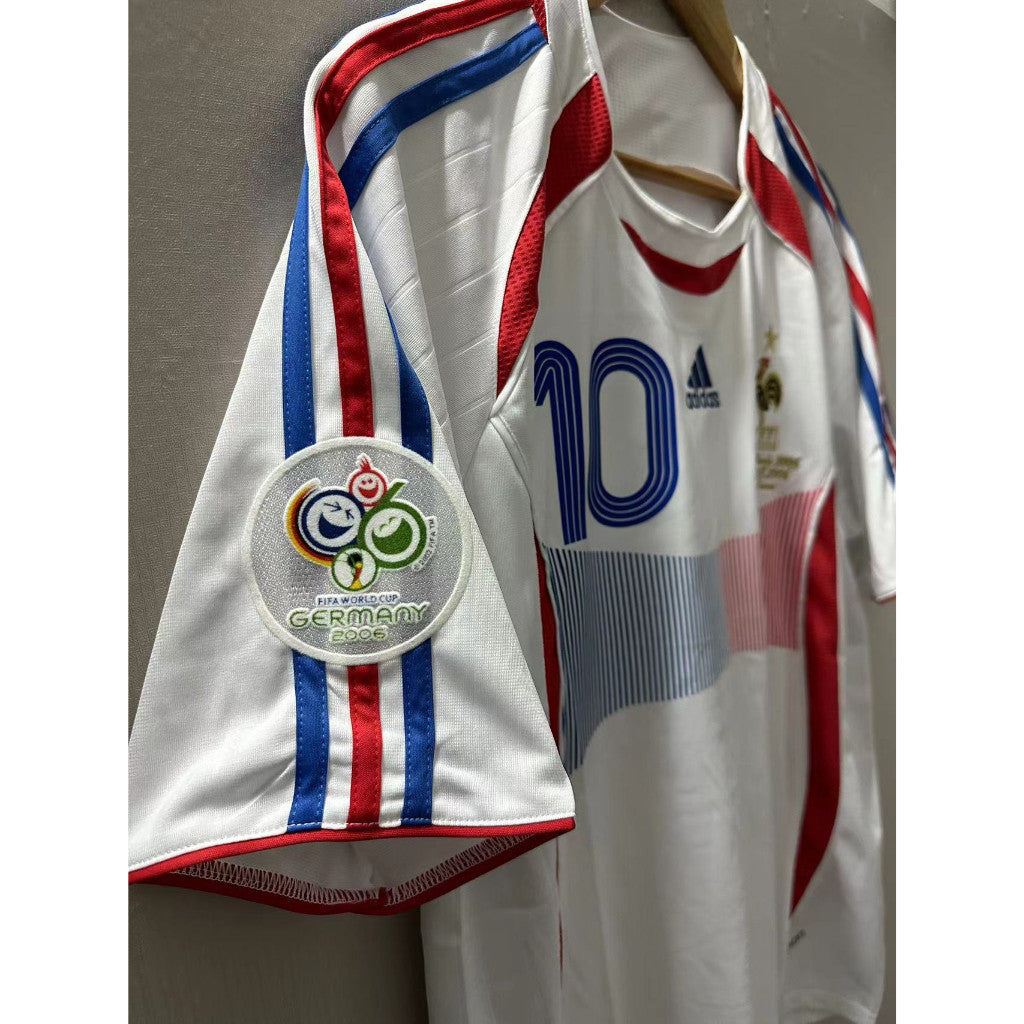 Camiseta Retro Francia 2006 ZIDANE #10 - Hombre