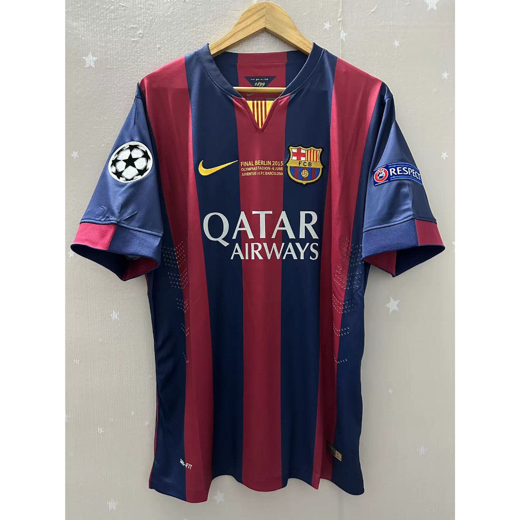 Camiseta Retro Barcelona 14/15 – Messi Neymar Suárez MSN | CZONE10