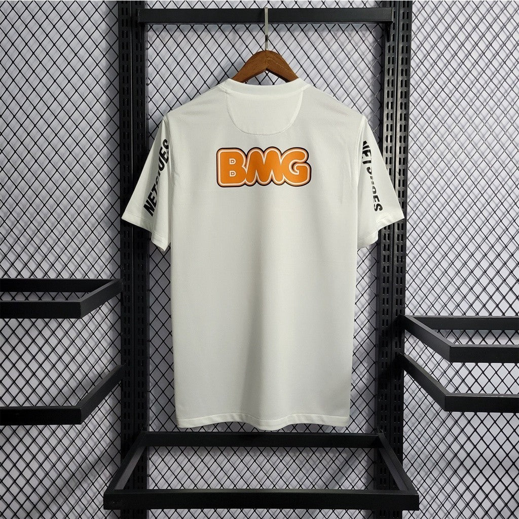 Camiseta Retro Santos 2011 Neymar JR #11 - Blanca Hombre