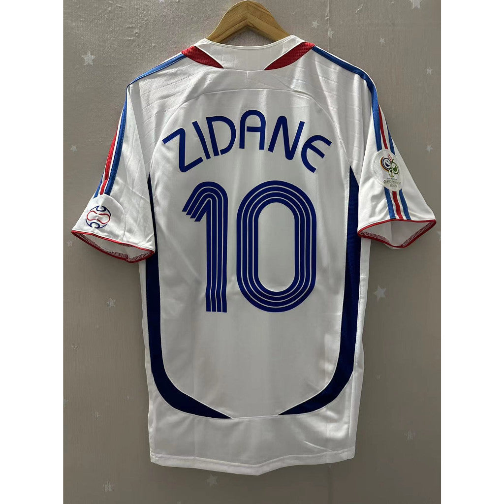 Camiseta Retro Francia 2006 ZIDANE #10 - Hombre
