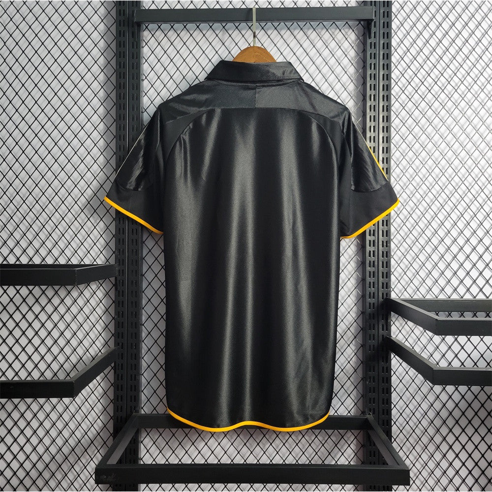 Camiseta Real Madrid 99/00 Negra Retro | Roberto Carlos Edición Clásica