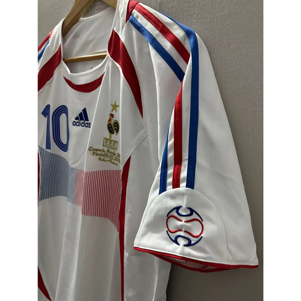 Camiseta Retro Francia 2006 ZIDANE #10 - Hombre