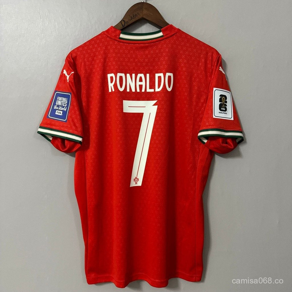 Camiseta Portugal 2025-26 Local Oficial | Ronaldo #7 | Edición Fanáticos