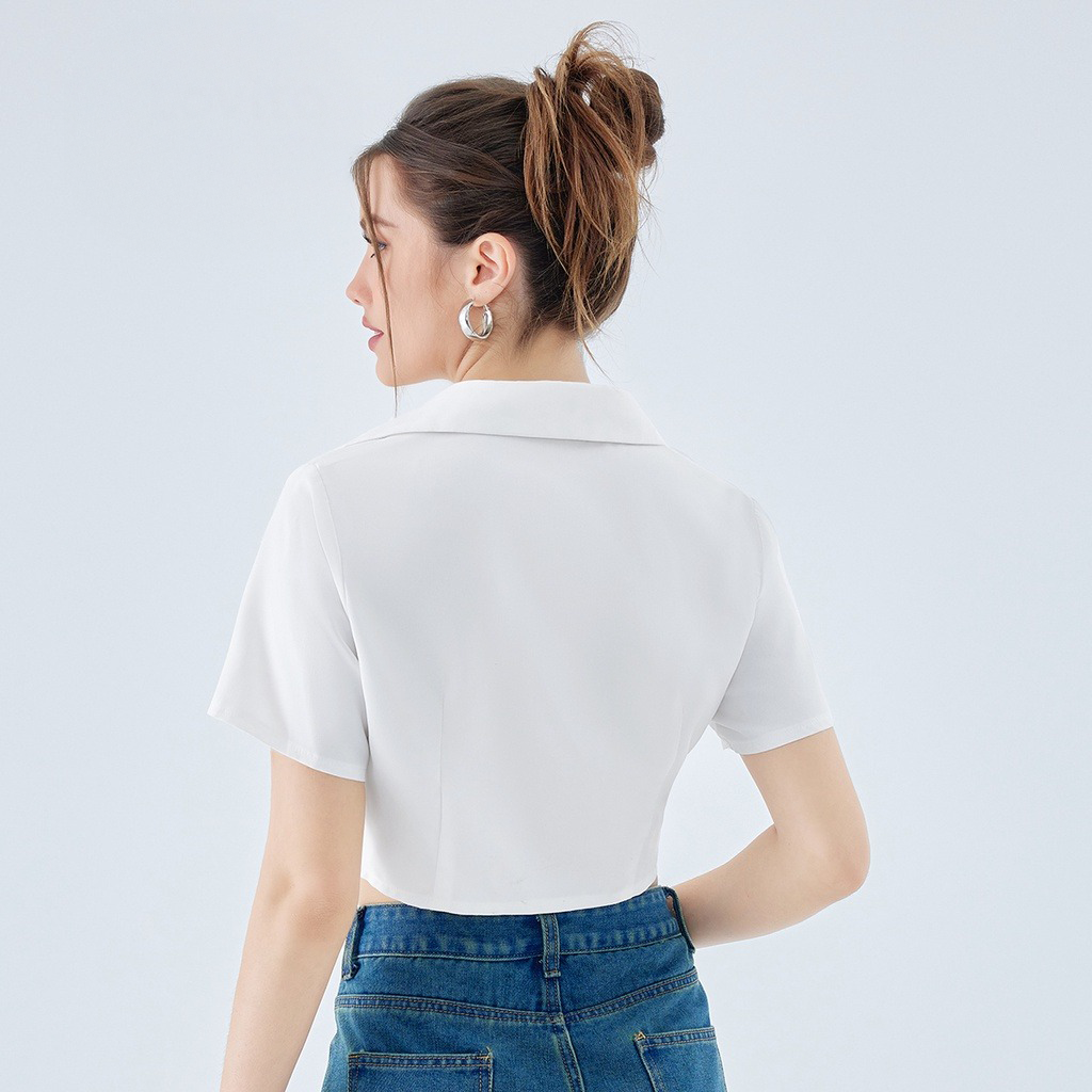 Blusa Blanca para Mujer