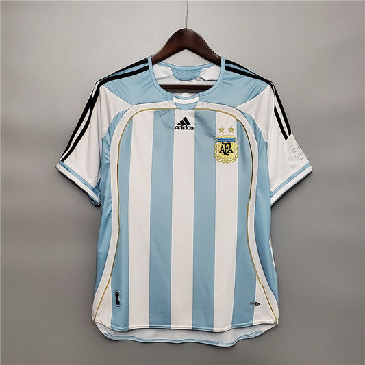Camiseta Retro Argentina 2006 – Home Mundial | CZONE10
