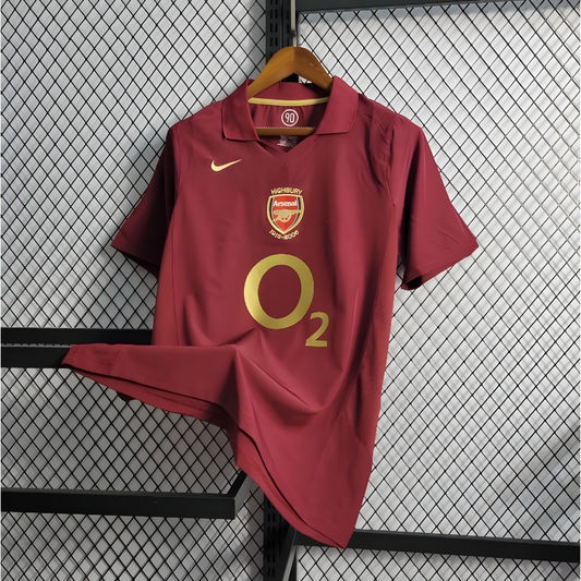 Camiseta Retro Arsenal 2005/2006 Home