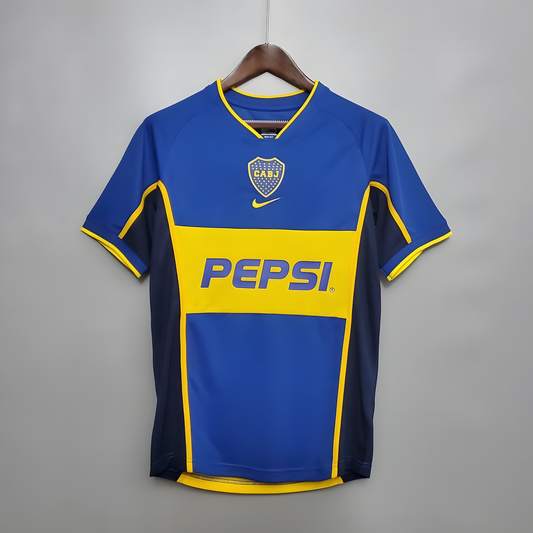 Camiseta Retro Boca Juniors 2002–2003