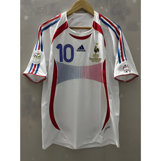 Camiseta Retro Francia 2006 ZIDANE #10 - Hombre